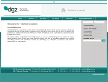 Tablet Screenshot of dgz.com.au